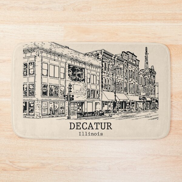 Item preview, Decatur - Illinois designed and sold by Lakeric Cityscapes.