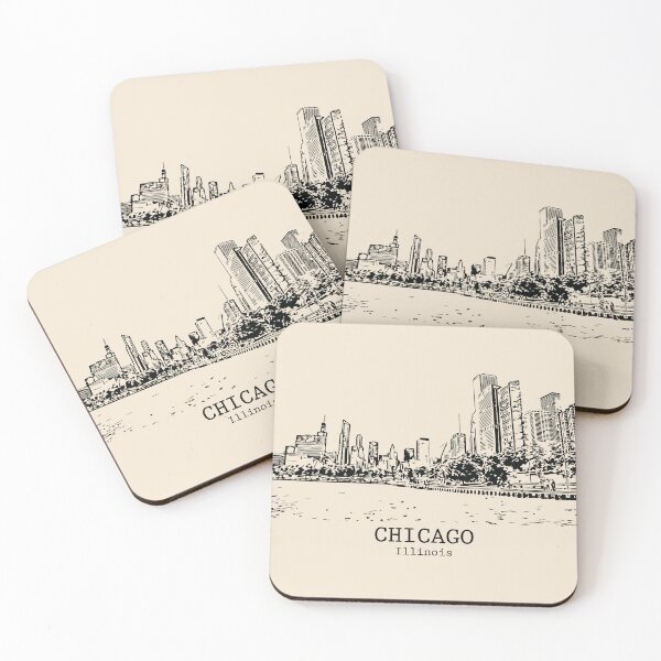 Item preview, Chicago - Illinois designed and sold by Lakeric Cityscapes.