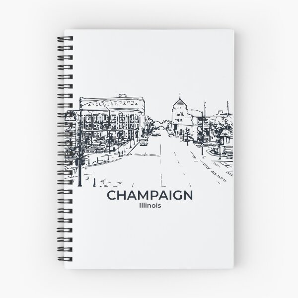 Item preview, Champaign - Illinois designed and sold by Lakeric Cityscapes.