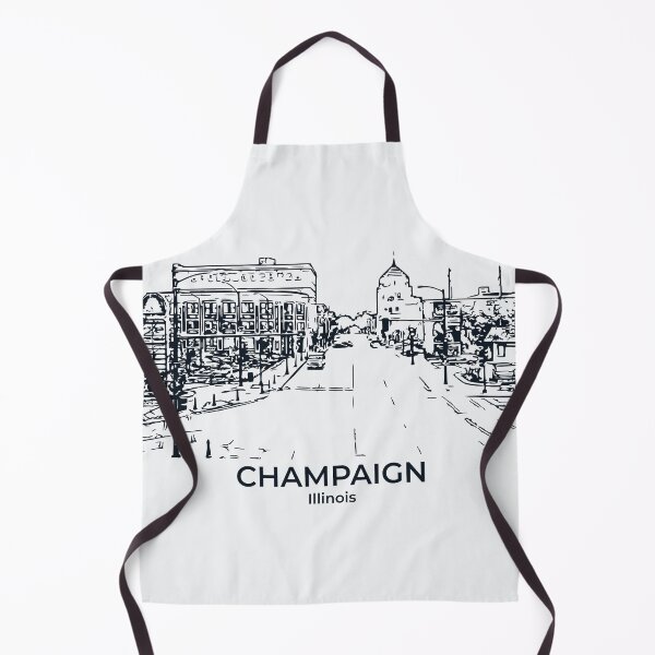 Item preview, Champaign - Illinois designed and sold by Lakeric Cityscapes.