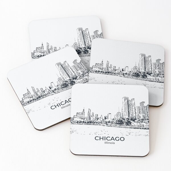Item preview, Chicago - Illinois designed and sold by Lakeric Cityscapes.