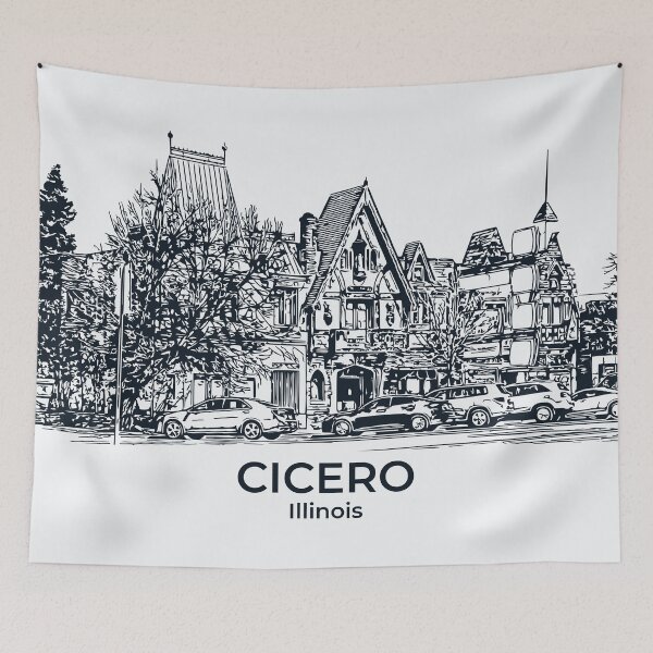 Item preview, Cicero - Illinois designed and sold by Lakeric Cityscapes.