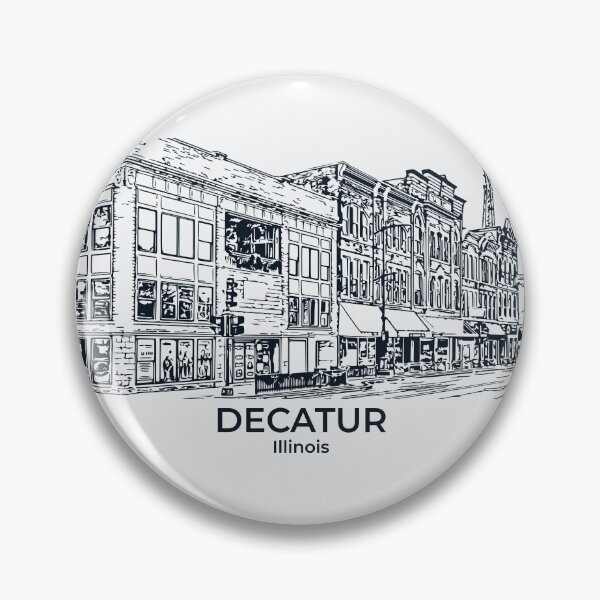 Item preview, Decatur - Illinois designed and sold by Lakeric Cityscapes.