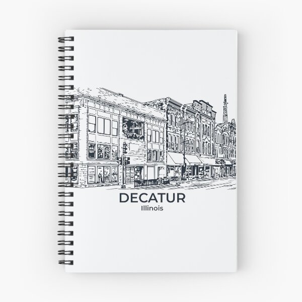 Item preview, Decatur - Illinois designed and sold by Lakeric Cityscapes.