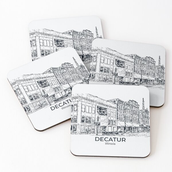 Item preview, Decatur - Illinois designed and sold by Lakeric Cityscapes.