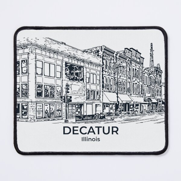 Item preview, Decatur - Illinois designed and sold by Lakeric Cityscapes.