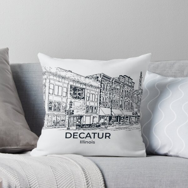 Item preview, Decatur - Illinois designed and sold by Lakeric Cityscapes.