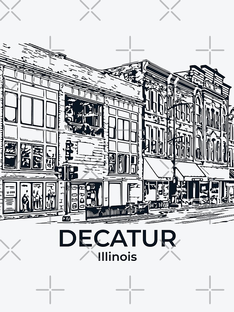 Thumbnail 3 of 3, Scarf, Decatur - Illinois designed and sold by Lakeric.