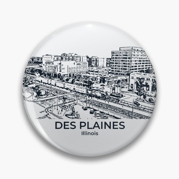 Item preview, Des Plaines - Illinois designed and sold by Lakeric Cityscapes.