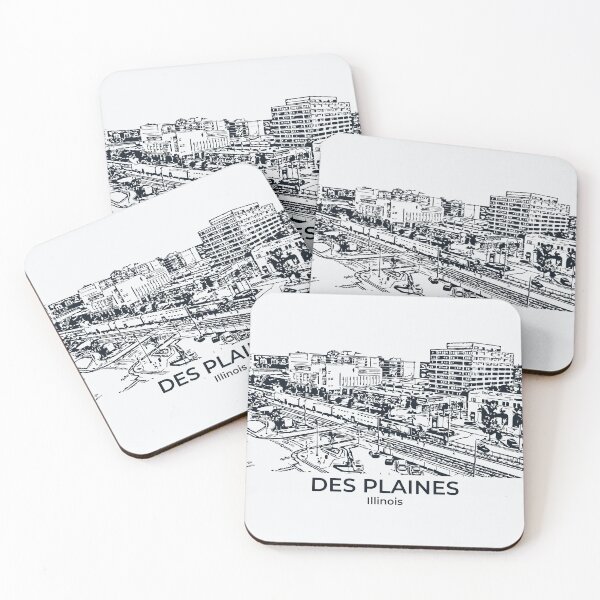 Item preview, Des Plaines - Illinois designed and sold by Lakeric Cityscapes.
