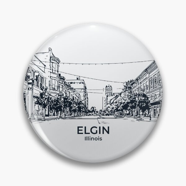 Item preview, Elgin - Illinois designed and sold by Lakeric Cityscapes.