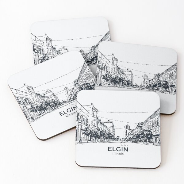 Item preview, Elgin - Illinois designed and sold by Lakeric Cityscapes.
