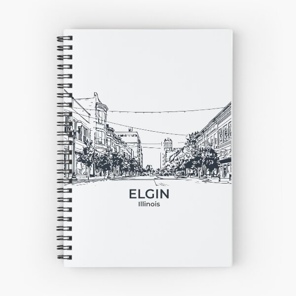 Item preview, Elgin - Illinois designed and sold by Lakeric Cityscapes.