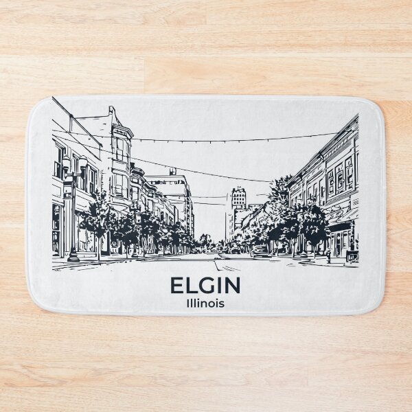 Item preview, Elgin - Illinois designed and sold by Lakeric Cityscapes.