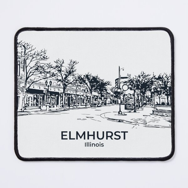 Item preview, Elmhurst - Illinois designed and sold by Lakeric Cityscapes.