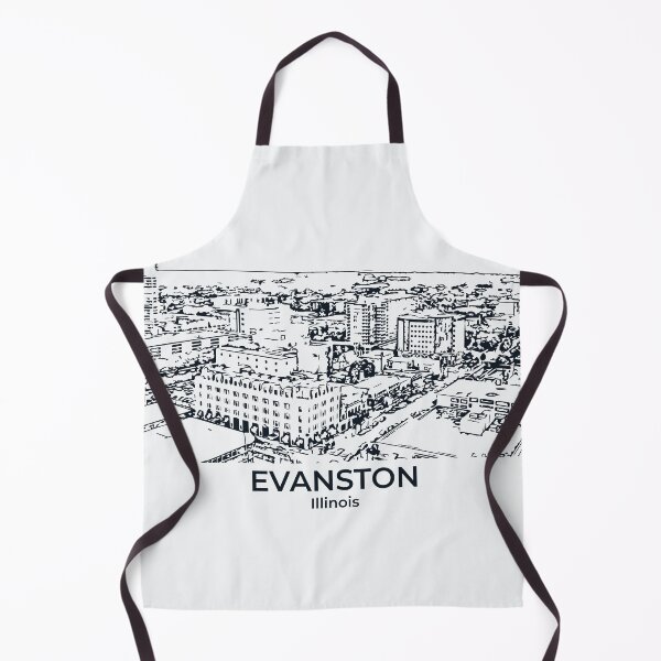 Item preview, Evanston - Illinois designed and sold by Lakeric Cityscapes.