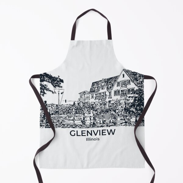 Item preview, Glenview - Illinois designed and sold by Lakeric Cityscapes.