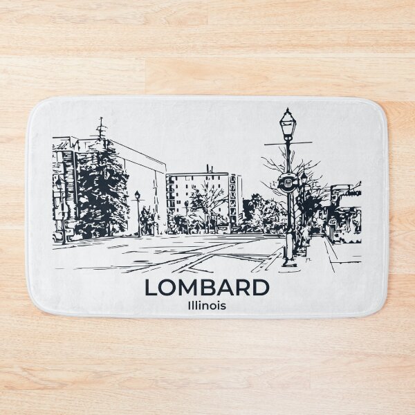 Item preview, Lombard - Illinois designed and sold by Lakeric Cityscapes.
