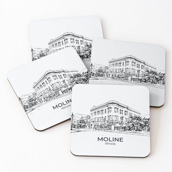 Item preview, Moline - Illinois designed and sold by Lakeric Cityscapes.