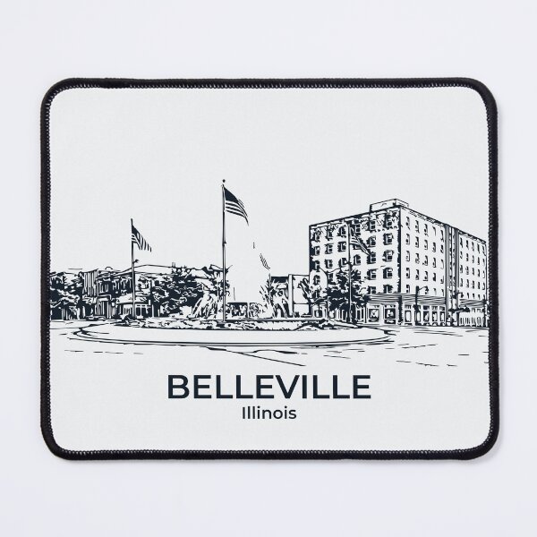 Item preview, Belleville - Illinois designed and sold by Lakeric Cityscapes.