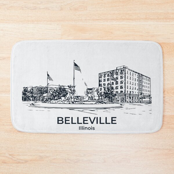 Item preview, Belleville - Illinois designed and sold by Lakeric Cityscapes.