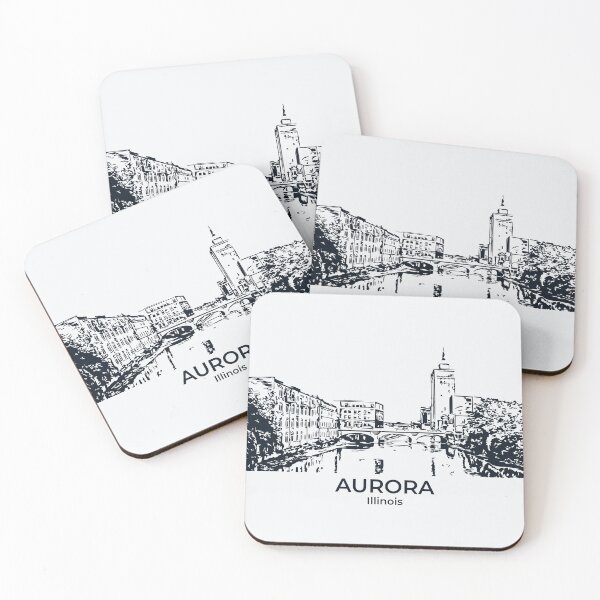 Item preview, Aurora - Illinois designed and sold by Lakeric Cityscapes.