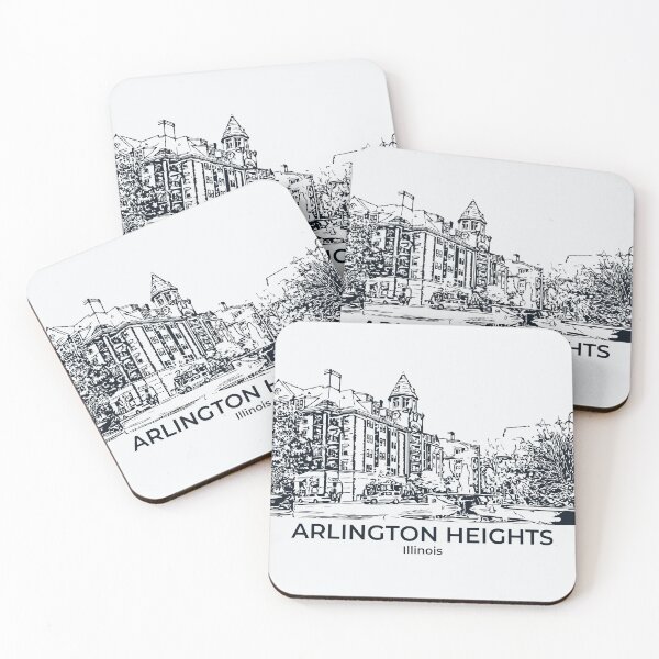 Item preview, Arlington Heights - Illinois designed and sold by Lakeric Cityscapes.