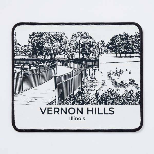 Item preview, Vernon Hills - Illinois designed and sold by Lakeric Cityscapes.