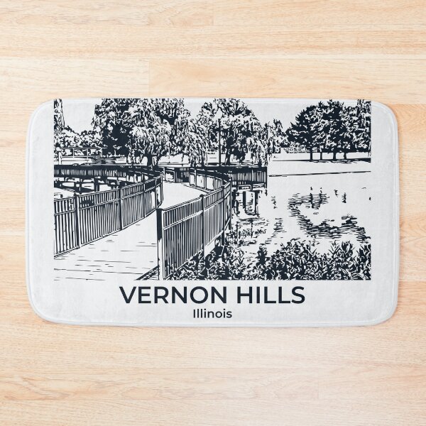 Item preview, Vernon Hills - Illinois designed and sold by Lakeric Cityscapes.