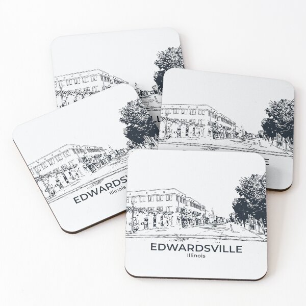 Item preview, Edwardsville - Illinois designed and sold by Lakeric Cityscapes.