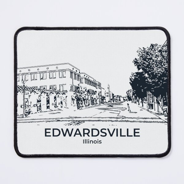 Item preview, Edwardsville - Illinois designed and sold by Lakeric Cityscapes.