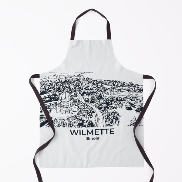 Item preview, Wilmette - Illinois designed and sold by Lakeric Cityscapes.