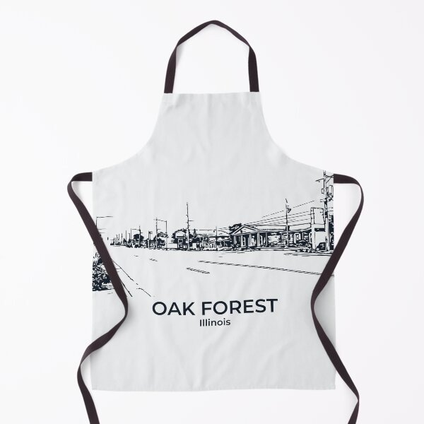 Item preview, Oak Forest - Illinois designed and sold by Lakeric Cityscapes.