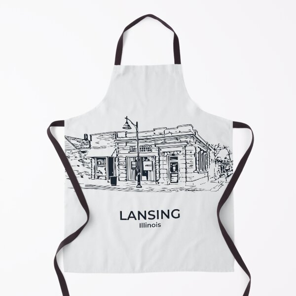 Item preview, Lansing - Illinois designed and sold by Lakeric Cityscapes.