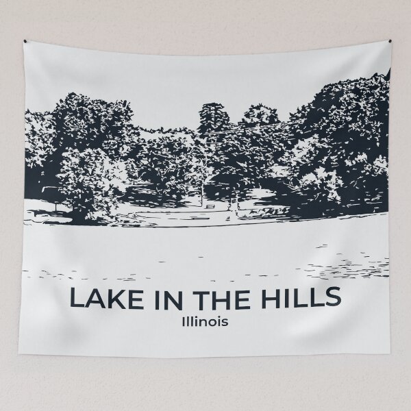 Item preview, Lake in the Hills - Illinois designed and sold by Lakeric Cityscapes.