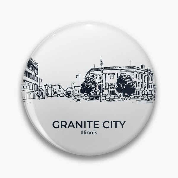 Item preview, Granite City - Illinois designed and sold by Lakeric Cityscapes.