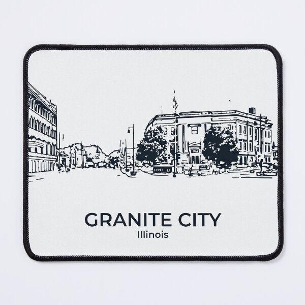 Item preview, Granite City - Illinois designed and sold by Lakeric Cityscapes.