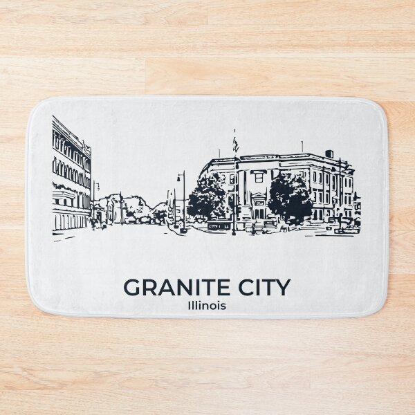 Item preview, Granite City - Illinois designed and sold by Lakeric Cityscapes.
