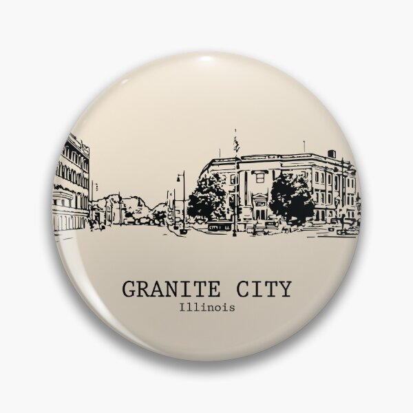 Item preview, Granite City - Illinois designed and sold by Lakeric Cityscapes.