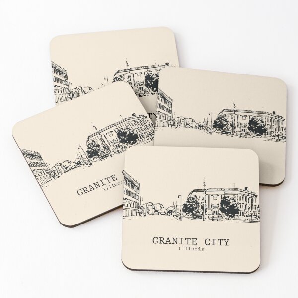 Item preview, Granite City - Illinois designed and sold by Lakeric Cityscapes.