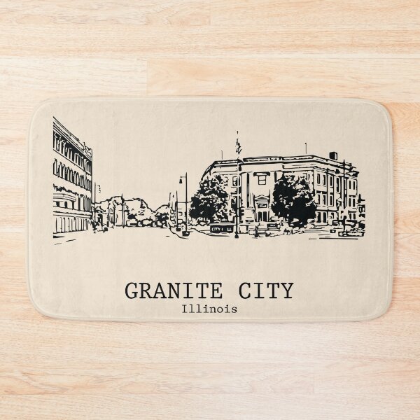 Item preview, Granite City - Illinois designed and sold by Lakeric Cityscapes.