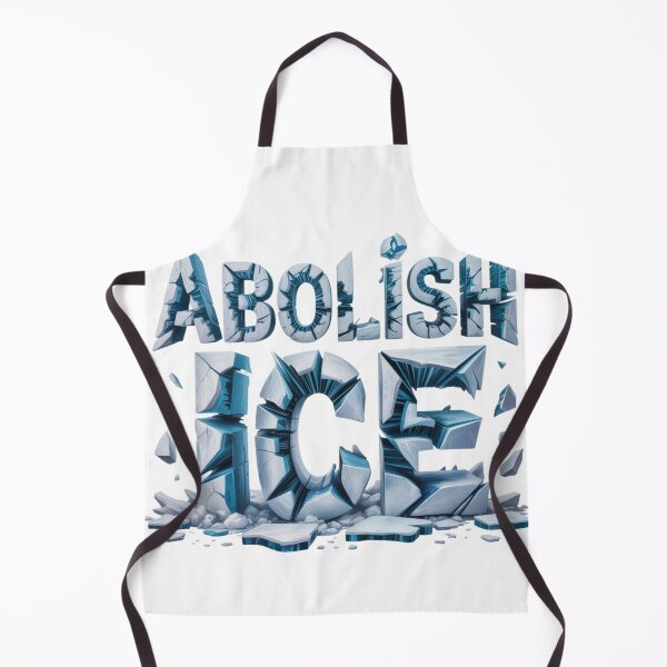 Item preview, Abolish Ice – Icy Protest Typography Design designed and sold by PRfoxy.