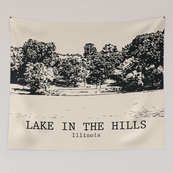 Item preview, Lake in the Hills - Illinois designed and sold by Lakeric Cityscapes.