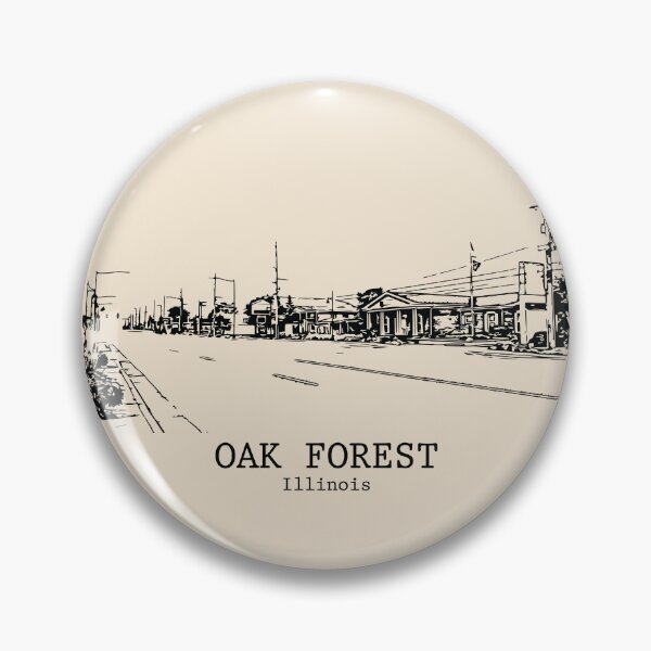Item preview, Oak Forest - Illinois designed and sold by Lakeric Cityscapes.