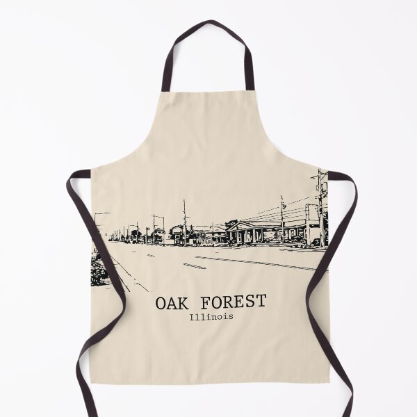 Item preview, Oak Forest - Illinois designed and sold by Lakeric Cityscapes.