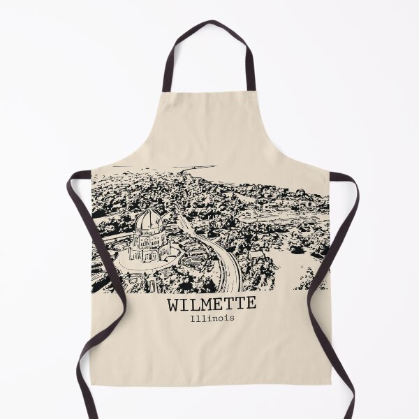 Item preview, Wilmette - Illinois designed and sold by Lakeric Cityscapes.