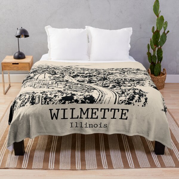 Item preview, Wilmette - Illinois designed and sold by Lakeric Cityscapes.