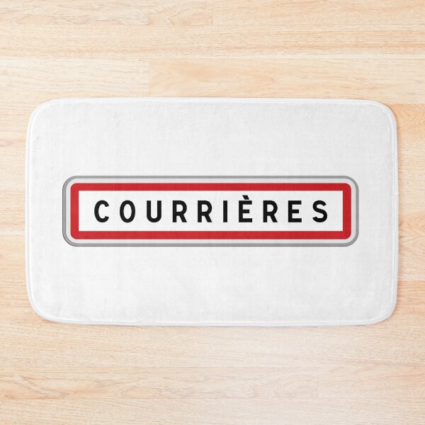 Item preview, Town entrance sign for Courrières – Pas-de-Calais, Hauts-de-France designed and sold by Panneaux et signalisations - NPOITEVIN.