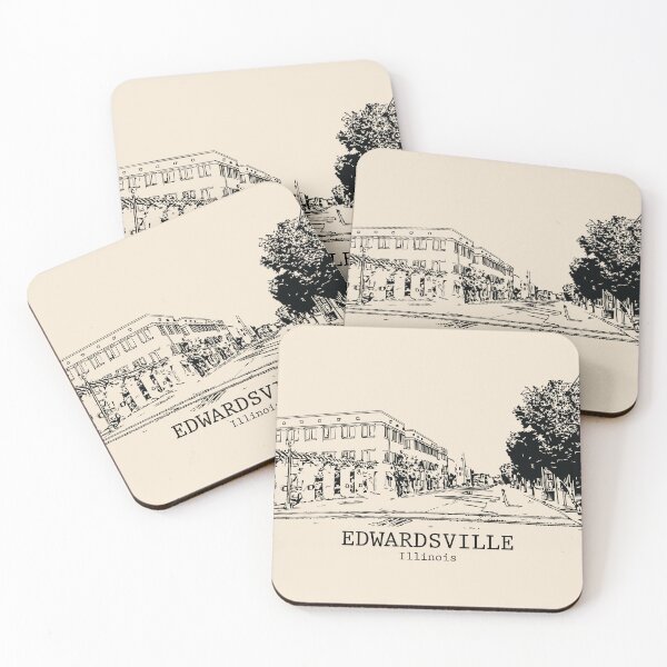 Item preview, Edwardsville - Illinois designed and sold by Lakeric Cityscapes.