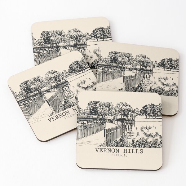 Item preview, Vernon Hills - Illinois designed and sold by Lakeric Cityscapes.